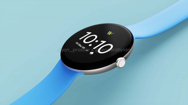 New Leak Shows Off Pixel Watch Render, Fitbit Integration