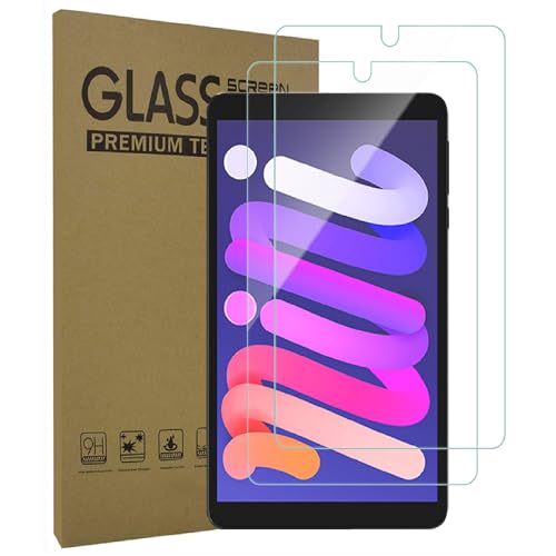 AKNICI 2-Pack Tempered Glass Screen Protector for DOOGEE 8 Inch Tablet T20 Mini Android 13 Tablet, Ultra Clear Transparency Anti-Scratch 9H Hardness