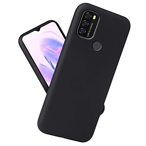 Annakin Case for ZTE Blade A73 5G Case - Frosted Black Thin Soft Silicone Phone Case Shockproof Full Body Protective Bumper Cover for ZTE Blade A73 5G Case (6.52") - Black