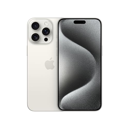 Apple iPhone 15 Pro Max (256 GB) - White Titanium | [Locked] | Boost Infinite plan required starting at $60/mo. | Unlimited Wireless | No trade-in needed to start | Get the latest iPhone every year
