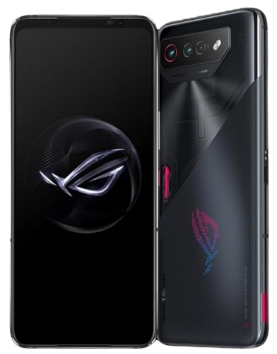 Asus ROG Phone 7 5G Dual 512GB 16GB RAM Factory Unlocked (GSM Only | No CDMA - not Compatible with Verizon/Sprint) Tencent Version - Black