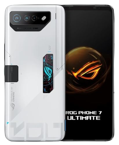 ASUS ROG Phone 7 Ultimate 512GB 16GB RAM AeroActive Cooler 7 (Yalnızca GSM | CDMA Yok - Verizon/Sprint ile Uyumlu Değil), Global Sürüm - Beyaz