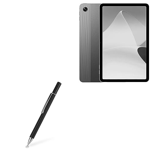 BoxWave Stylus Pen Compatible with Oppo Pad Air - FineTouch Capacitive Stylus, Super Precise Stylus Pen - Jet Black