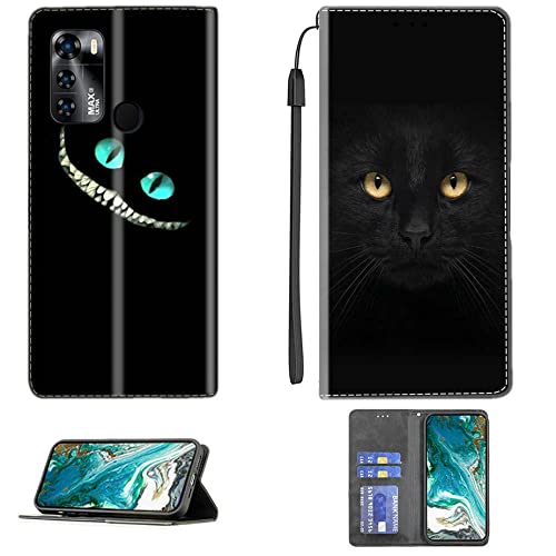 Case for Yezz Max 3 Ultra Case Compatible with Yezz Max 3 Ultra Phone Case Cover PU Leather Kickstand Magnetic Wallet Case CPT47
