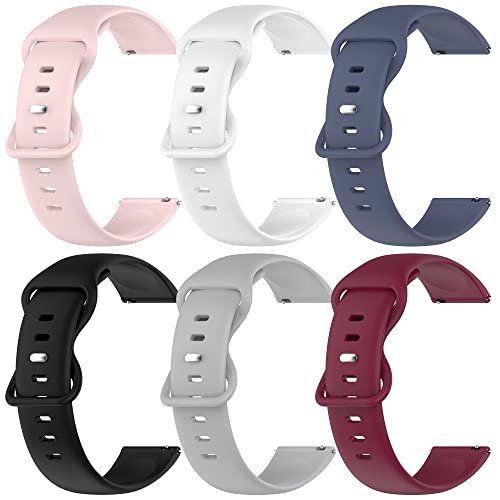 Chofit Compatible with TOZO S3 Smart Watch Bands(Not for S2/S1),Soft Silicones Wristband Adjustable Quick Release Replacement Watch Band Strap for TOZO S3 Smartwatch Accessories
