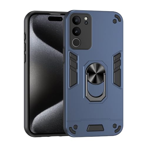Compatible with Vivo V29 2023/V29 Pro 5G 2023 Phone Case with Kickstand & Shockproof Military Grade Drop Proof Protection Rugged Protective Cover PC Matte Textured Sturdy Bumper Cases Slim Case ( Colo