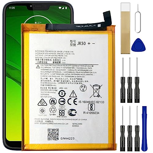 DDONG for Motorola Moto G7 Optimo Maxx XT1955DL Replacement Battery JK50 with Free Toolkit Adhesive
