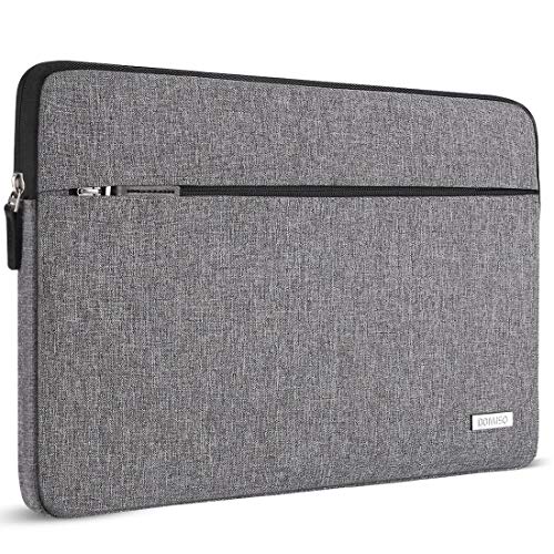 DOMISO Laptop Sleeve 10 Inch Notebook Case Portable Carrying Bag for 10.1" Tablet/10.5" 11" Apple iPad Pro/Microsoft Surface Go/Samsung Galaxy Tab S4/10.8" Huawei M5 Pro, Grey