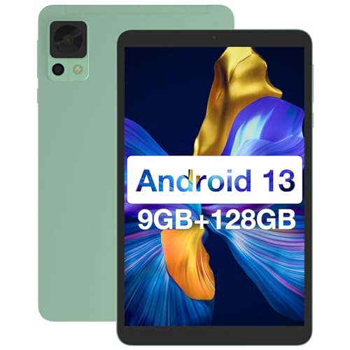 DOOGEE 8 Inch Tablet T20 Mini Android 13 Tablet Octa Core 9GB(4+5GB) + 128GB ROM Expand 1TB, 8.4" FHD Display, 5060mAh Battery, Face Unlocked, Wifi 2.4G/5G Tablet, Dual Camere 13MP+5MP, Tablet Android