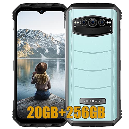 DOOGEE S100 Rugged Smartphone Unlocked, MTK Helio G99 20GB+256GB Android 12 Cell Phone, 108MP + 20MP Night Vision Camera, 6.58" FHD+, 10800mAh 66W Charge, Dual SIM 4G Rugged Phone, NFC GPS OTG FM