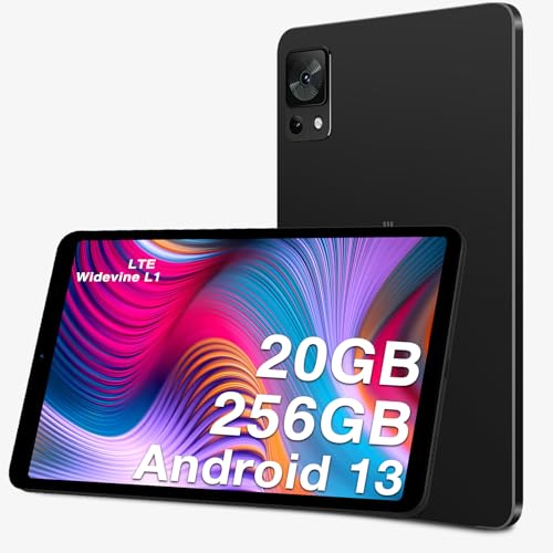 DOOGEE T20 Mini Pro Android 13 Tablet, 20GB+256GB/TF 1TB Octa Core, 1920*1200 in-Cell 8.4" Utral Thin FHD+IPS TÜV Android Tablet with 5060mAh, BT5.0, Dual-band WiFi,13+5MP Dual Camera Tablet for Kids