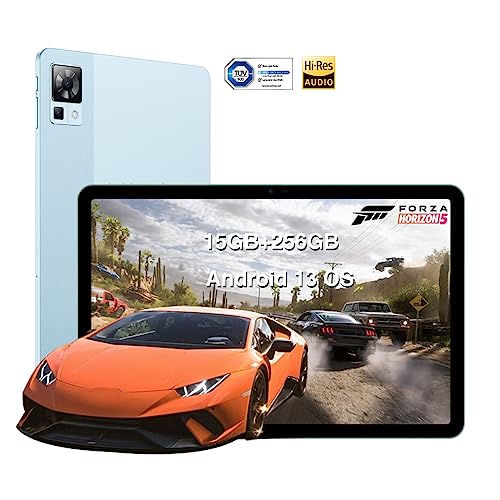 DOOGEE T30 Pro 2.5K Screen 11 Inch Android 13 Tablet Helio G99 CPU 2.2Ghz, 15GB RAM + 256GB ROM, 33W PD Charge 8580mAh Battery, WiFi 4G/5G&BT 5.2, TUV & Hi-Res Certification Android Tablet