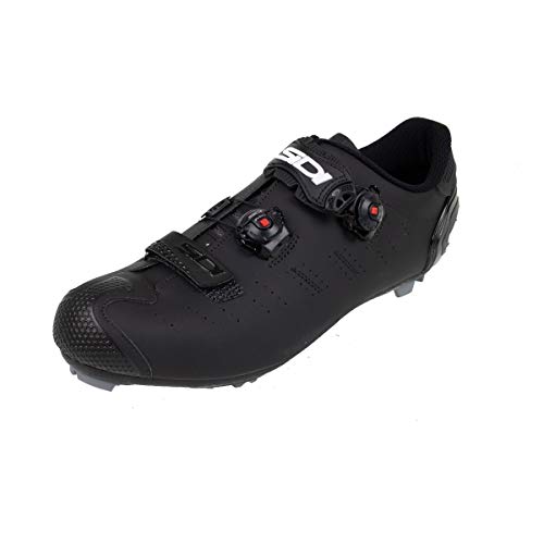 Dragon 5 MEGA Mountain Bike Shoes (47.0 Wide, Matte Black/Black)