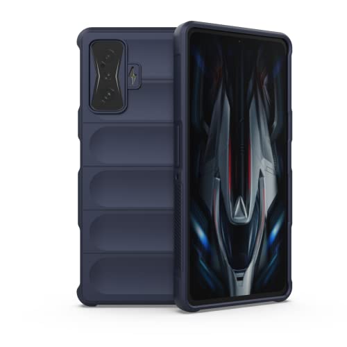 Elubugod Case for Xiaomi Poco F4 GT 5G Case Cover,TPU Mobile Phone Soft Case for Xiaomi Redmi K50 Gaming 5G 21121210C / Redmi K50G / Poco F4 GT 5G 21121210I 21121210G Case Cover Blue