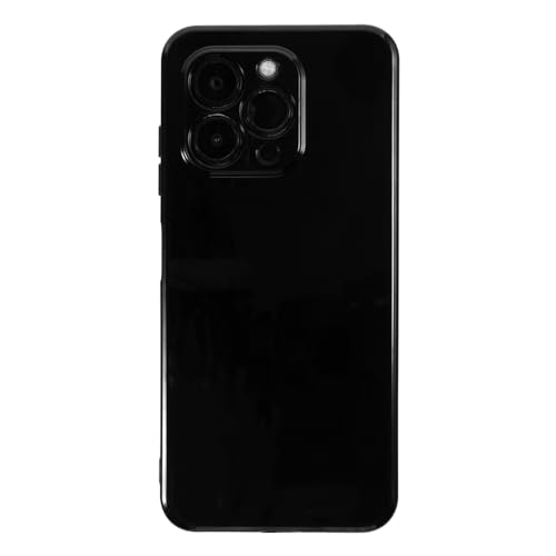 for Hotwav Note 13 Pro Ultra Case, Soft TPU Back Cover Shockproof Silicone Bumper Anti-Fingerprints Full-Body Protective Case Cover for Hotwav Note 13 Pro (6.6 Inch) (Black)