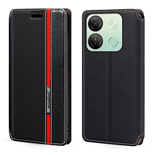 for Infinix Smart 7 HD Case, Fashion Multicolor Magnetic Closure Leather Flip Case Cover with Card Holder for Infinix Smart 7 HD (6.6”)