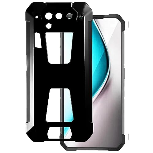 for Unihertz Tank 2 Ultra Thin Phone Case, Gel Pudding Soft Silicone Phone Case for Unihertz 8849 Tank 2 6.81 inches (Black)
