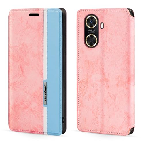 for Wiko Hi Enjoy 60S 5G Case, Fashion Multicolor Magnetic Closure Leather Flip Case Cover with Card Holder for Wiko Hi Enjoy 60S 5G (6.75”)