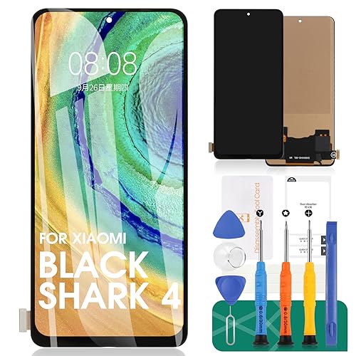 for Xiaomi Black Shark 4 Pro Screen Replacement for Xiaomi Black Shark 4 LCD Replacement for Xiaomi Black Shark 4 Digitizer for Shark PRS-H0 Diaplay Touch Screen Assembly Repair Parts(Incell)