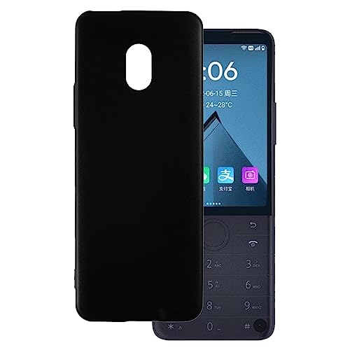 for Xiaomi Duoqin F22 Pro Ultra Thin Phone Case, Gel Pudding Soft Silicone Phone Case for Xiaomi Duoqin F22 Pro 3.54 inches (Black)