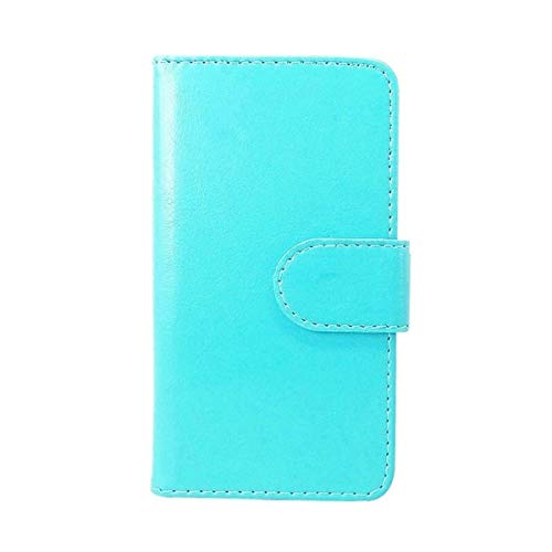 FZZSZS PU Leather Wallet Flip Protective Case for Hisense E33,Magnetic Flip Cover with Card Slots and Stand Shell for Hisense E33 (6.52") - Blue