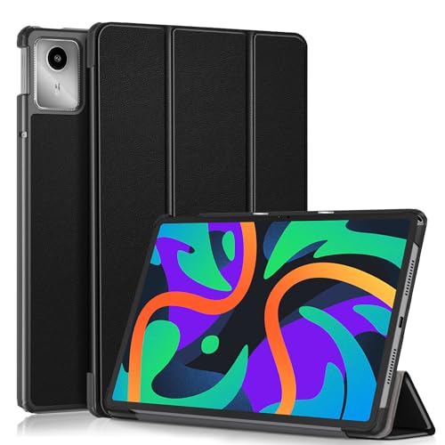 Gylint Case for Lenovo Tab M11 11 Inch 2023, Folding Folio Ultra-Thin Smart PU Leather Stand Case Cover for Lenovo Tab M11 TB330FU /Lenovo Xiaoxin Pad 2024 TB331FC Black
