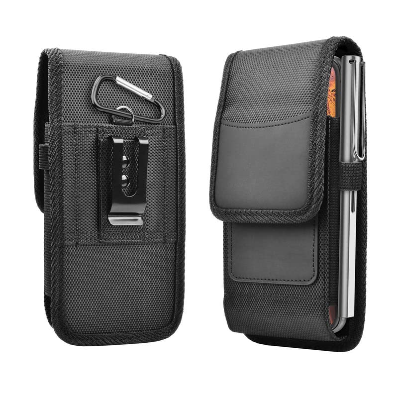 Holster Case Phone Flip Cell Holder Cover Skin Armor Shell Guard Clip Shield Coat Casing Protector Pouch Sprint At&t Verizon T-Mobile Boost Compatible with Energizer Energy E20