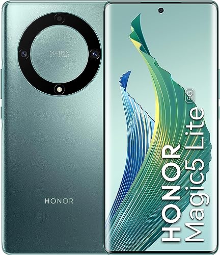Honor Magic5 Lite Dual-SIM 256GB ROM + 8GB RAM (Only GSM | No CDMA) Factory Unlocked 5G Smartphone - (Green)