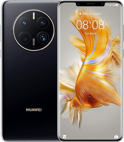 HUAWEI Mate 50 Pro Dual-SIM 256GB ROM + 8GB RAM (Only GSM | No CDMA) Factory Unlocked 4G/LTE Smartphone (Black) - International Version