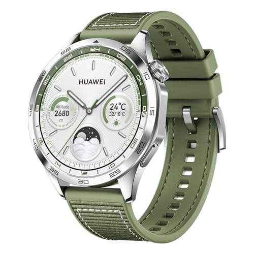HUAWEI Watch GT 4 B19W 46mm Bluetooth Smartwatch 1.43" AMOLED Screen Composite Strap - Green
