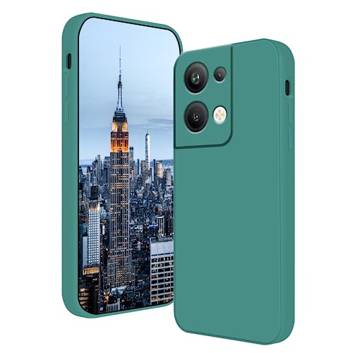 Jancyu Compatible with Oppo Reno 8 Pro 5G Case, Silicone Cases for Oppo Reno 8 Pro Plus, 360°Full Protective, Shockproof and Fingerprint Resistant (Dark Green)