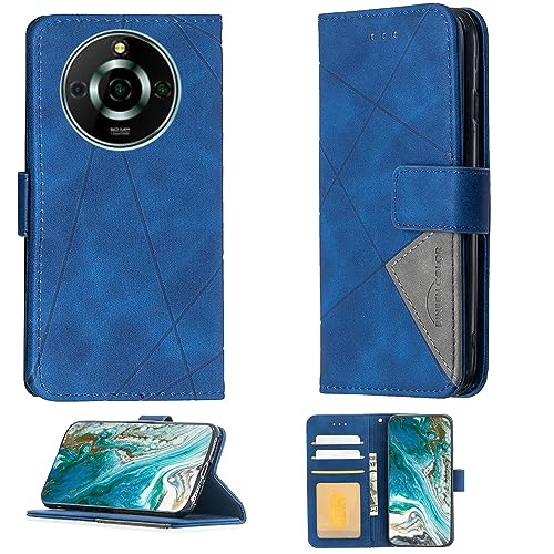jioeuinly Case for Blu Bold N3 Case Compatible with Blu Bold N3 Phone Case Cover Flip Stand Cover PU Leather Wallet Case Blue