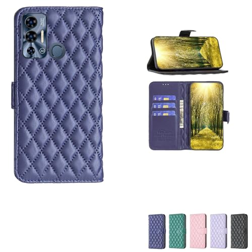 jioeuinly Logic L66 PRO Case Compatible with Logic L66 PRO Phone Case Cover Flip Stand Cover Women Wallet XXF Blue