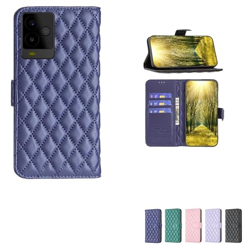 jioeuinly NUU A25 Case Compatible with NUU Mobile A25 Phone Case Cover Flip Stand Cover Women Wallet Blue