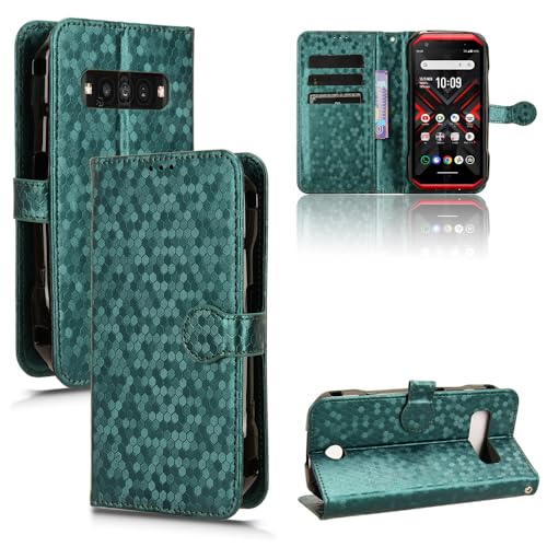 Kukoufey Leather Case Compatible with Kyocera Torque G06 KYG03,Phone Case PU Leather Phone Flip Cover Compatible with Kyocera Torque G06 KYG03 Case Green