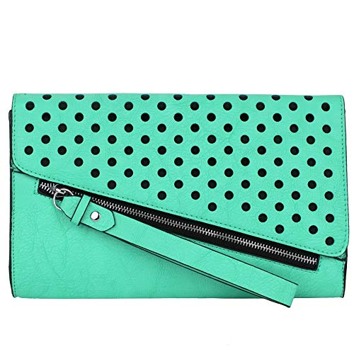 Large Envelope Clutch Bag with Chain Strap for ZTE Voyage 20 Pro, Blade A71, A31 Plus, A31, A51, L9, nubia Red Magic 6s Pro