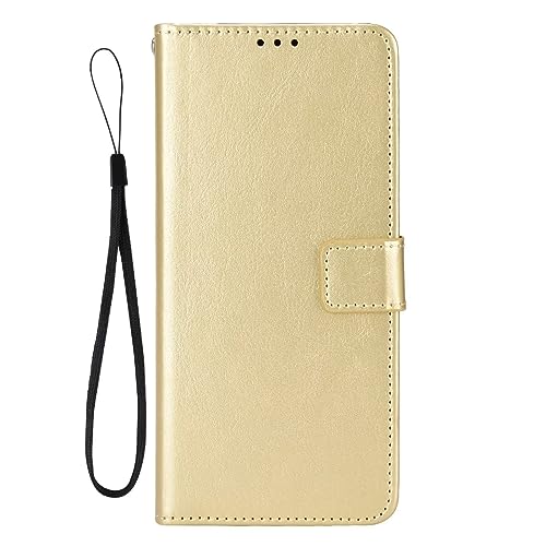 Leather Case for Tecno Pop 6, Wallet Case for Tecno Pop 6 Flip PU Leather Cover, Magnetic Buckle Protection Phone Cover for Tecno Pop 6 Case