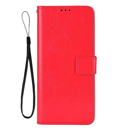Leather Case for Tecno Spark 9T, Wallet Case for Tecno Spark 9T Flip PU Leather Cover, Magnetic Buckle Protection Phone Cover for Tecno Spark 9T Case