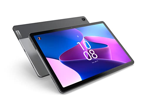 Lenovo Tab M10 Plus (3rd Gen) - 2022 - Long Battery Life - 10" FHD - Front & Rear 8MP Camera - 4GB Memory - 64GB Storage - Android 12 or Later, Gray
