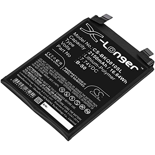LIONX Battery Replacement for VIVO IQOO 8 Pro V2141A B-S0 2150mAh / 16.64Wh