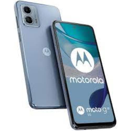 Motorola Moto G53 (5G) Dual-SIM 128GB ROM + 4GB RAM (GSM only | No CDMA) Factory Unlocked 5G Smartphone (Arctic Silver) - International Version