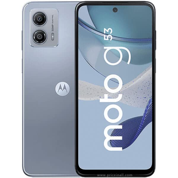 Motorola Moto G53 (5G) Dual-SIM 128GB ROM + 4GB RAM (GSM only | No CDMA) Factory Unlocked 5G Smartphone (Ink Blue) - International Version