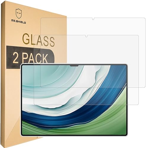 Mr.Shield [2-PACK] Screen Protector For Huawei MatePad Pro 13.2 Inch [Tempered Glass] [Japan Glass with 9H Hardness] Screen Protector