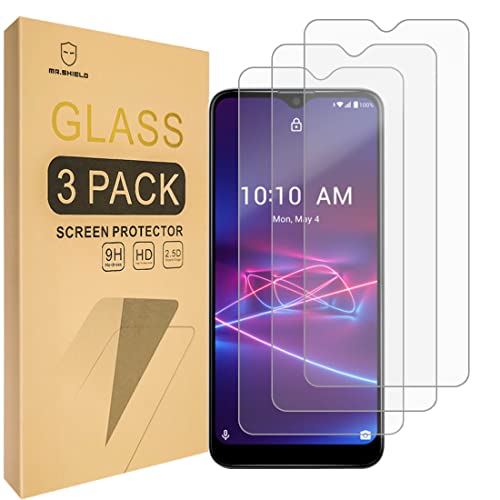Mr.Shield [3-Pack] Designed For Coolpad Legacy Brisa [Tempered Glass] [Japan Glass with 9H Hardness] Screen Protector with Lifetime Replacement