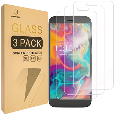 Mr.Shield [3-Pack] Designed For Coolpad Legacy S and Legacy SR [Tempered Glass] [Japan Glass with 9H Hardness] Screen Protector with Lifetime Replacement