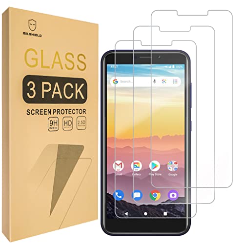 Mr.Shield [3-Pack] Designed For Cricket Debut Smart [Tempered Glass] [Japan Glass with 9H Hardness] Screen Protector