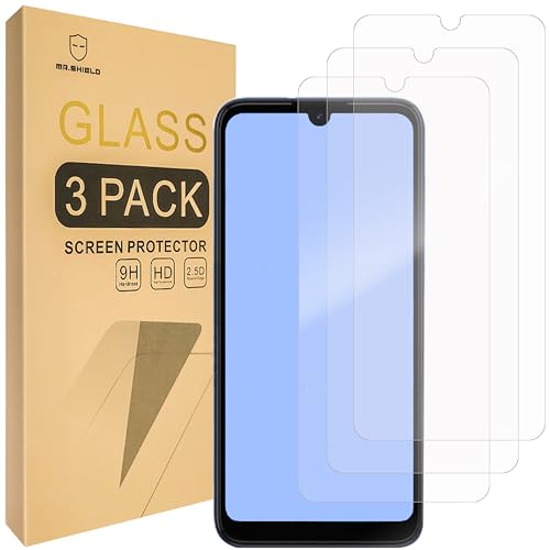 Mr.Shield [3-Pack] Screen Protector For Cricket Debut S2 / AT&T Calypso 4 [Tempered Glass] [Japan Glass with 9H Hardness] Screen Protector