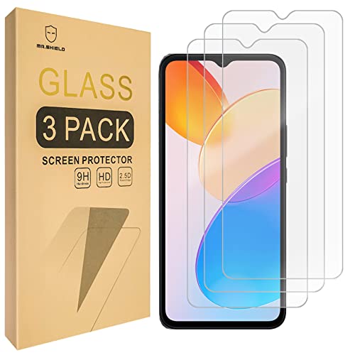 Mr.Shield [3-Pack] Screen Protector For Honor X5 [Tempered Glass] [Japan Glass with 9H Hardness] Screen Protector