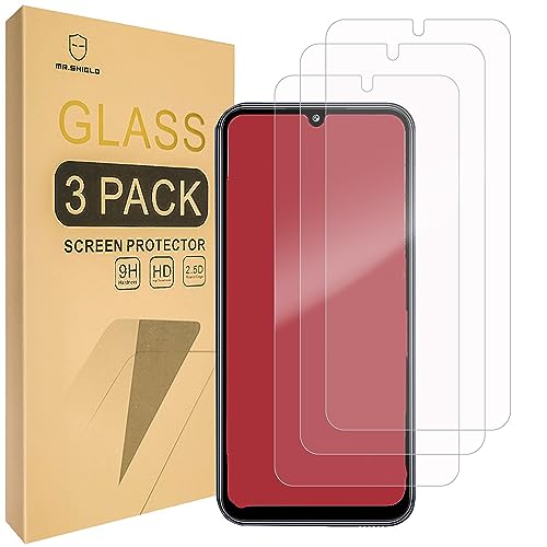 Mr.Shield [3-Pack] Screen Protector For Samsung Galaxy M34 5G / Galaxy F34 5G [Tempered Glass] [Japan Glass with 9H Hardness] Screen Protector