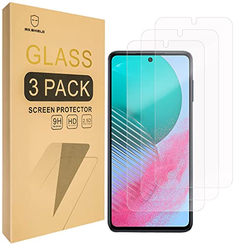 Mr.Shield [3-Pack] Screen Protector For Samsung Galaxy M54 5G / Galaxy F54 5G [Tempered Glass] [Japan Glass with 9H Hardness] Screen Protector